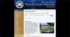 Desktop Screenshot of oaklandhighalumni.org